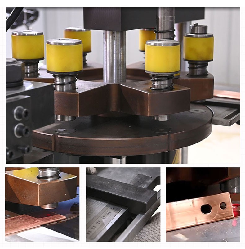 Punching copper bar processing machine Punching copper bar processing machine