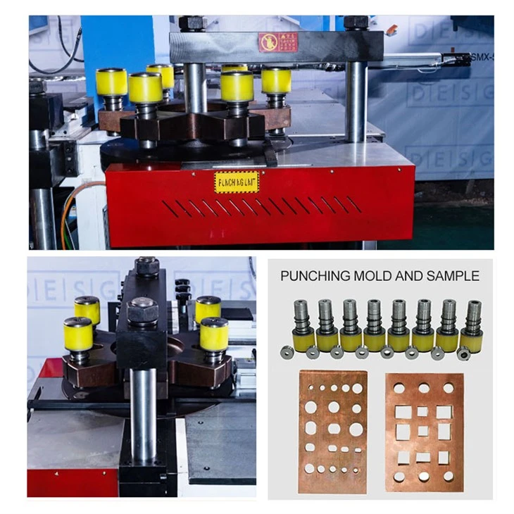 Servo Motor Automatic Positioning Busbar Punching Machine