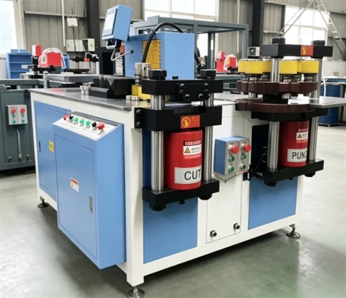 A Russian Customer Purchased A 303 Closed Busbar Processing Machine.