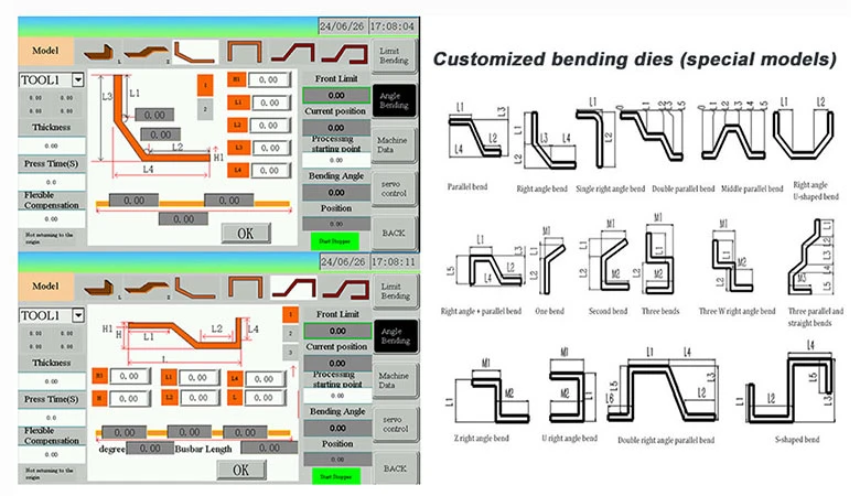 Bending-copper-busbar Bending-copper-busbar